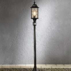 Konstsmide Gadebelysning Med Sensor|Gadebelysning>Stilampe Milano m. bevægelsessensor