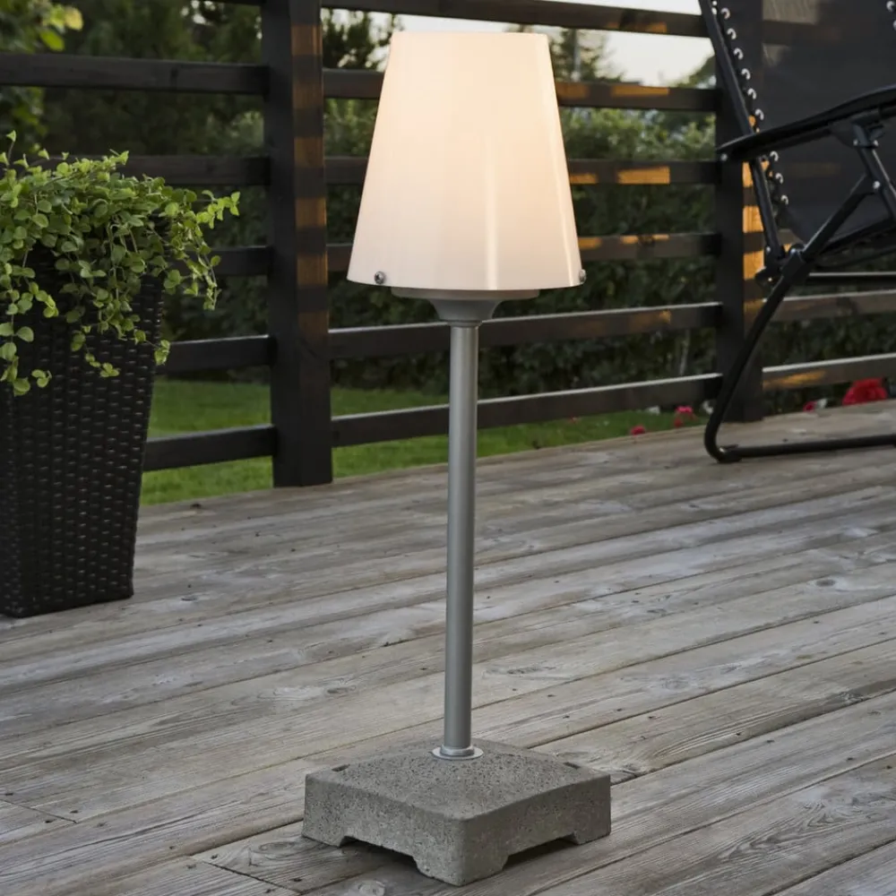 Konstsmide Terrassebelysning>Stilfuld ny Lucca gulvlampe til udendørs brug, 59 cm