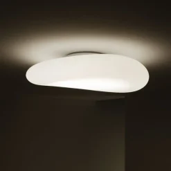 Stilnovo Mr. Magoo LED-loftslampe, fase, Ø76cm