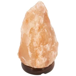 Globo Stone bordlampe, saltkrystal, naturfarvet