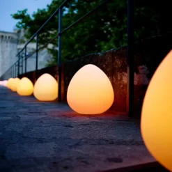 Smart&Green Dekorationsbelysning>Stone XL dekorativ havelampe - styrbar