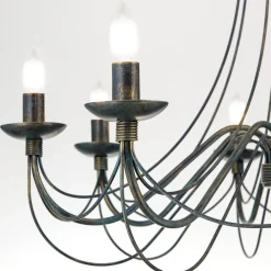 Stor CLARA lysekrone i herregårdsstil med otte lys^ORION Sale