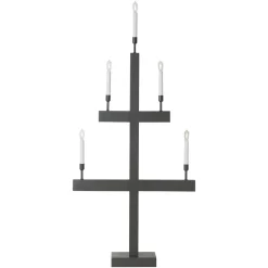 Storm vinduesstage, 5 lyskilder, 118 cm, mørkegrå^STAR TRADING