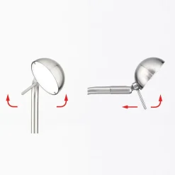 Student LED-bordlampe med vipbart hoved^ORION Online