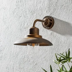 Susa udendørs væglampe - modstandsdygtig over for havvand^Moretti Luce Hot