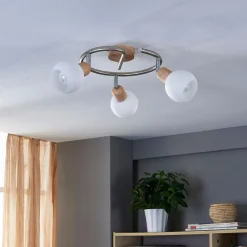 Lindby Gang|Loftlamper>Svenka loftlampe, rondel, 3 lyskilder