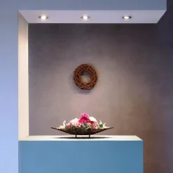 Svingbar indbygningsring, mat alu.^Deko-Light Best