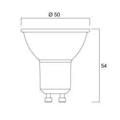 LED-reflektor GU10 2,2W 4.000 K 350lm dim^Sylvania Sale