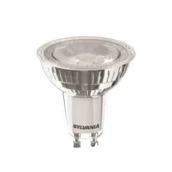 Sylvania Led Pærer>LED-reflektorpære GU10 5W 3.000K 36° 475 lm glas
