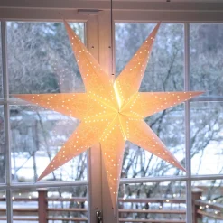 STAR TRADING Syvtakket dekorationslampe Sensy Star