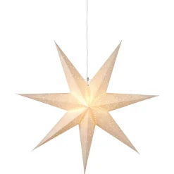 STAR TRADING Syvtakket dekorationslampe Sensy Star