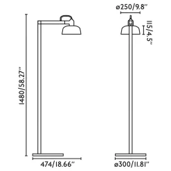 FARO BARCELONA Gulvlamper|Gulvlamper><noscript><img width=