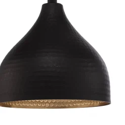 Opviq Tattoo 2396 hængelampe, Ø18cm, sort/guld