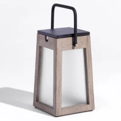 Tecka soldrevet LED-lanterne, bærbar, DuraTek 25cm^Les Jardins Best