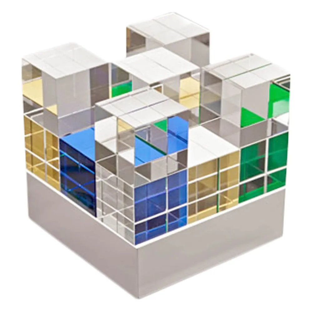 TECNOLUMEN Arbejdsrum/Kontor|Bordlamper>Cubelight Move bordlampe, farverig