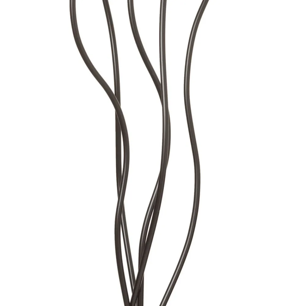 Näve Gang|Pendellamper>Tekstil gulvlampe Colori med 5 lyskilder farvet