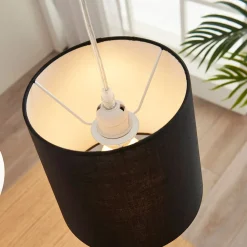 Lindby Tekstil hængelampe Hermina, 5 lyskilder