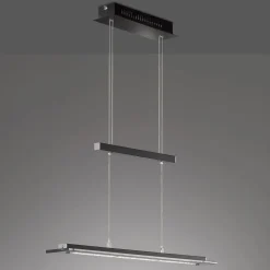 FISCHER & HONSEL Tenso TW LED-hængelampe med dæmper, sort, 88cm