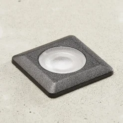 Fumagalli Teresa indbygningslampe sort/frostet 3.000 K