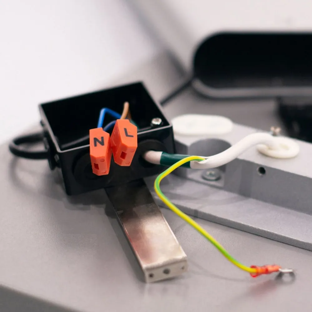 Theben Sokkellamper Med Sensor|Sokkellamper>theLeda D BL AL sokkel, PIR-sensor, 40 cm