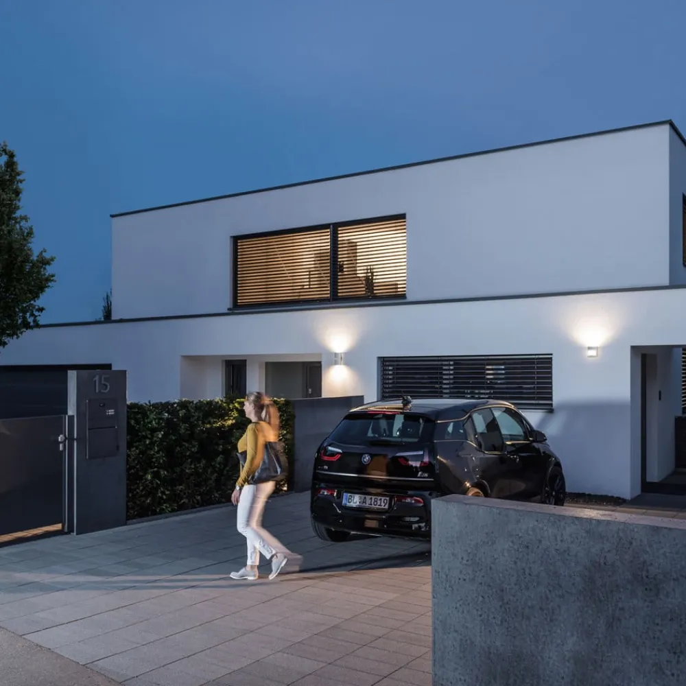 theLeda D S AL udendørs væglampe PIR-sensor^Theben Discount