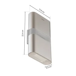 Theben theLeda D UD AL væg, up/down, PIR-sensor