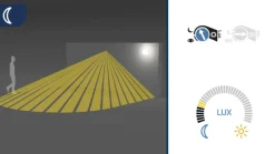 Theben theLuxa S180 PIR-bevægelsessensor, sort
