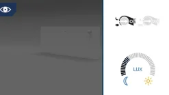 Theben theLuxa S180 PIR-bevægelsessensor, sort