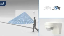 Theben theLuxa S180 PIR-bevægelsessensor, sort