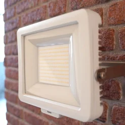 Theben udendørs LED-spot theLeda B100L W, hvid, 3000K, 100 W