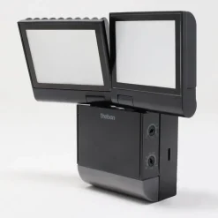 udendørs LED-væglampe theLeda S17-100, sort Sensor^Theben Clearance