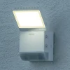 Theben Væglamper>udendørs LED-væglampe theLeda S8-100, hvid, sensor