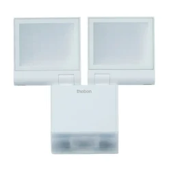 Theben udendørs LED-væglampe theLeda S17-100, hvid, sensor