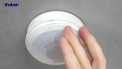 -tilstedeværelsesdetektor Luxa 103 S360-100-12 AP WH,^Theben