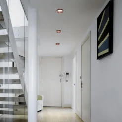 TECNICO by Sforzin Thessaly indbygningsspot, kobber, gips, Ø 10 cm, GU10