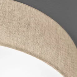 Thor loftslampe i tekstil, sand, Ø 40cm^FISCHER & HONSEL Clearance