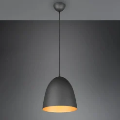 Tilda hængelampe, 1 lyskilde, sort/guld, Ø 25 cm^Reality Leuchten Hot