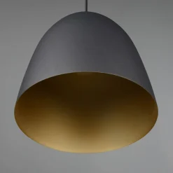 Tilda hængelampe, 1 lyskilde, sort/guld, Ø 25 cm^Reality Leuchten Hot