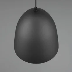 Tilda hængelampe, 1 lyskilde, sort/guld, Ø 25 cm^Reality Leuchten Hot