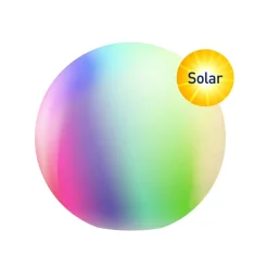 tint Calluna Solar LED-kugle, CCT, RGB, Ø 35 cm