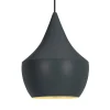 Beat Fat LED-pendellampe, sort^Tom Dixon Clearance