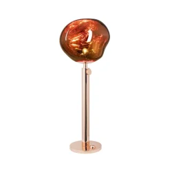 Tom Dixon gulvlampe Melt, kobberfarvet, højde 165 cm, stål