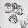 Tom Dixon LED-lysekrone Melt Chandelier, kromfarvet