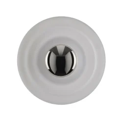 Tom Dixon LED-væglampe Press Sphere Mini, frostet Ø 22 cm