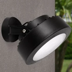 Fumagalli Tommy indbygningsspot, rundt, sort, 1 lk. 10 W CCT