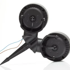 Tommy-EL spydspot rundt sort/frostet, 2 x 10 W CCT^Fumagalli Sale