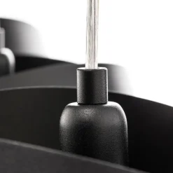 Tornado hængelampe, 3 lyskilder, sort^Domiluce New