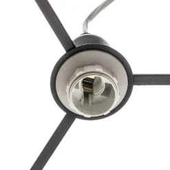 Tornado hængelampe, 3 lyskilder, sort^Domiluce New