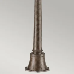 KICHLER Tournai vejlampe, højde 110 cm, aluminium, glas