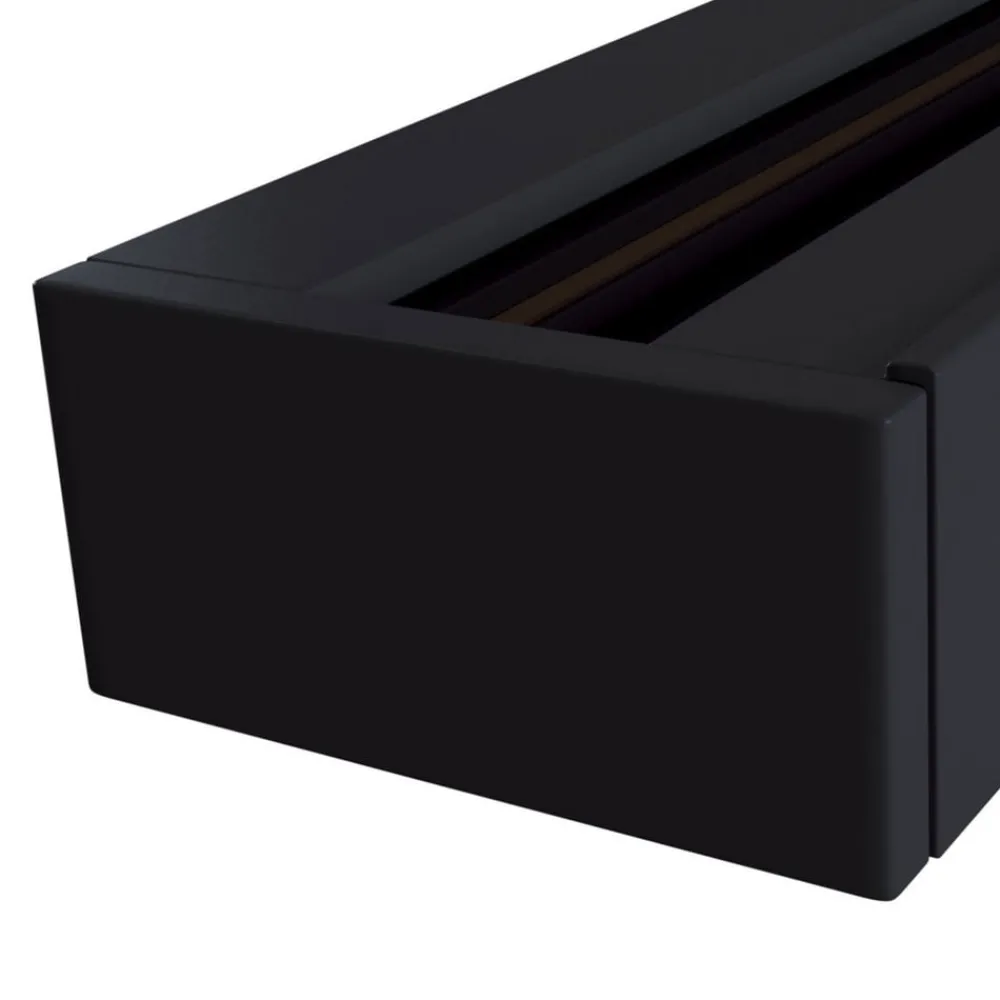 Maytoni Skinnesystem>Track 1-faset skinne i sort, 100 cm